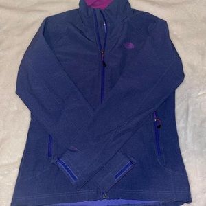 The North Face Flashdry full zip soft shell jacket